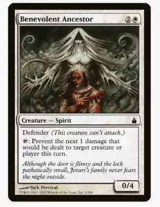 Benevolent Ancestor - RAV (x4) PLAYSET MtG Magic the Gathering NM/LP - Picture 1 of 1