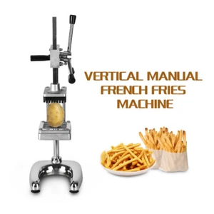 Manueller Pommes Frites Schneider Kartoffelchips Schneider kommerzieller Gemüseschneider 3 Klingen - Bild 1 von 12