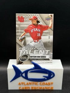2025 Upper Deck World of Sports Bryson Van Sickle Prospective Talent /10 SSP RC - Picture 1 of 2