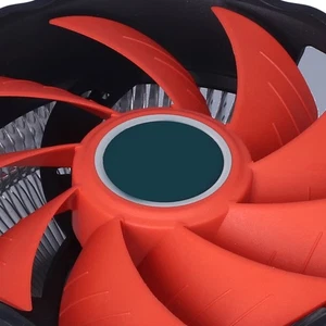 CPU Cooler Pure Aluminum Material Dispersed Conduction Silent Heat Dissipati NEW - Afbeelding 1 van 12
