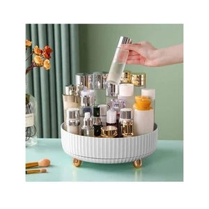 Organizador de Perfumes de Maquillaje, Rotación 360 Grados Lazy Susan Cosméticos Escritorio Almacenamiento - Imagen 1 de 6