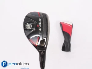 Nice TaylorMade STEALTH 2 PLUS 22* 4 HYBRID w/HC GD Tour AD 75 Stiff Flex 458768 - Picture 1 of 4