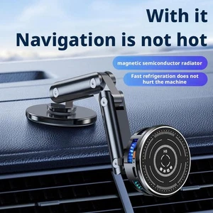 Mobile phone cooling bracket Car Semiconductor Magnetic Cooling Mount F6Y3 - Photo 1 sur 18