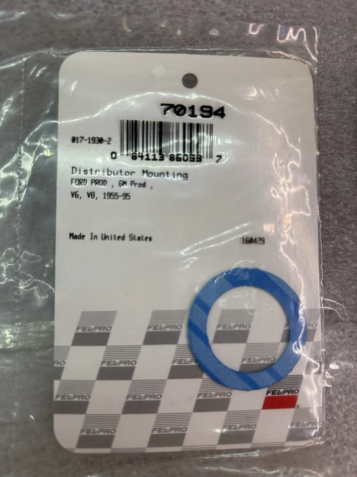 Junta de montaje distribuidor Fel-Pro 70194 Foto 1 de 1