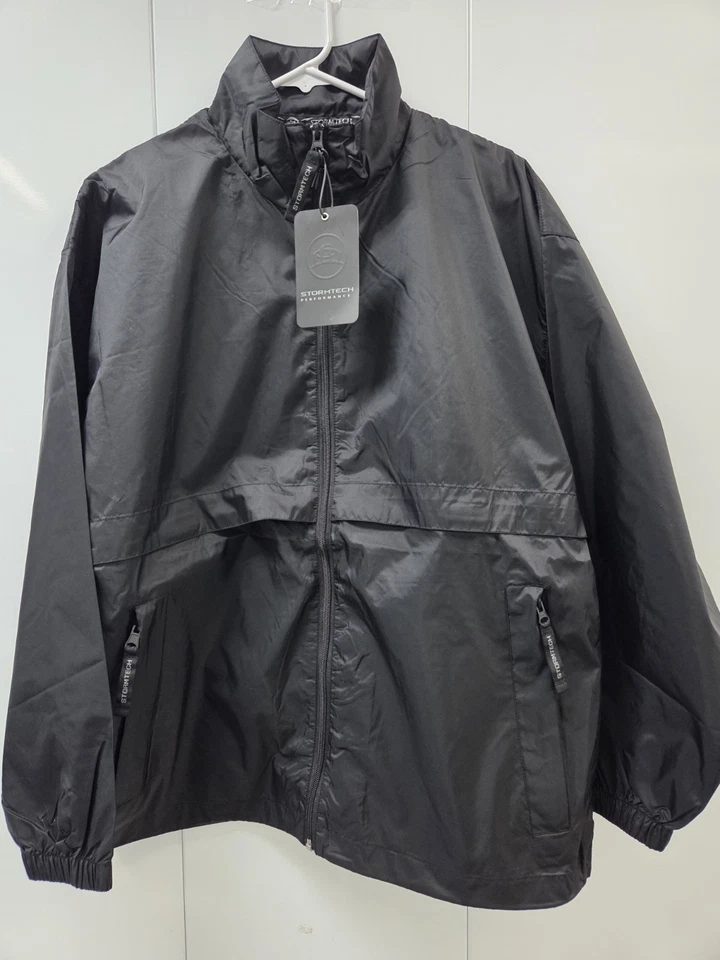 NWT Stormtech Performance Mens Full Zip Windbreaker Vented Jacket Nylon S #8083 - Image 1 of 4