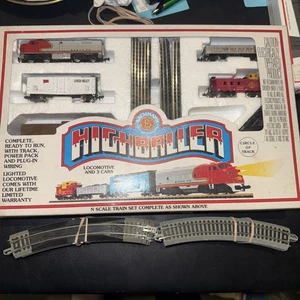 Bachman N scale Highballer Complete Set Tested & Both Regular And EZ Track B044 - Picture 1 of 4