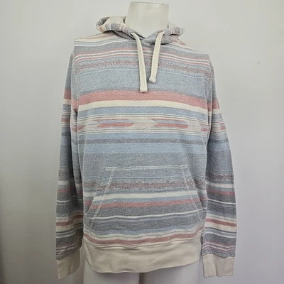 Faherty Byron Bay Sudadera con Capucha Algodón Pullover Sudadera Azteca Serape Para Hombre L MCK0113 Foto 1 de 4