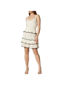 JOIE Womens White Short A-Line Skirt L - Picture 1 of 9