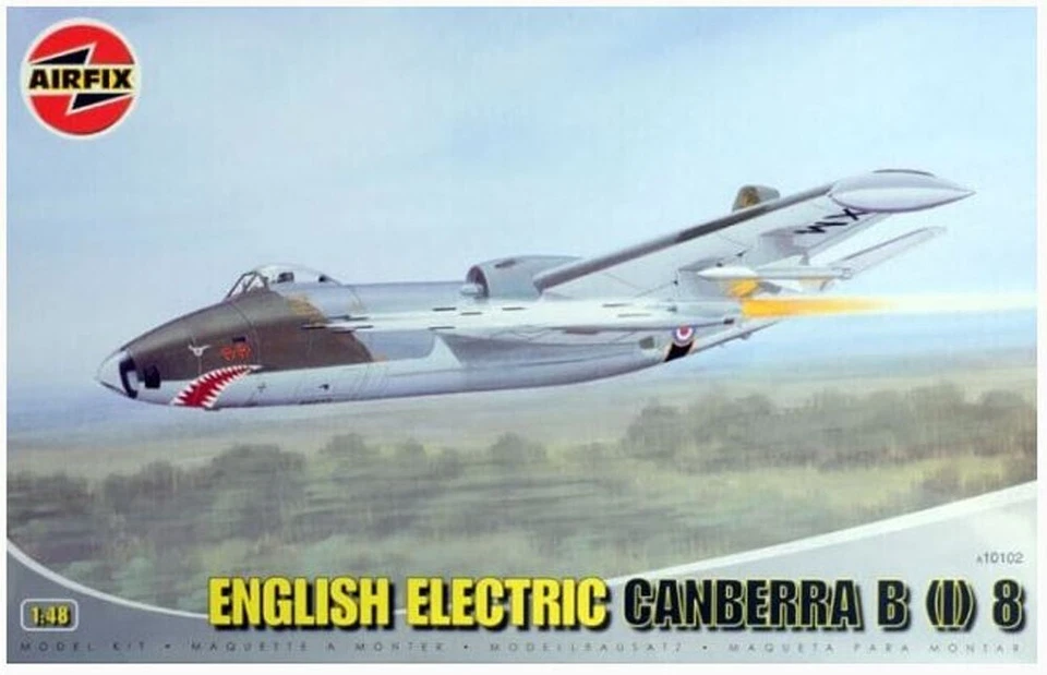AIRFIX A10102 KIT 1/48 ENGLISH ELECTRIC CANBERRA B(I)8 - Immagine 1 di 1