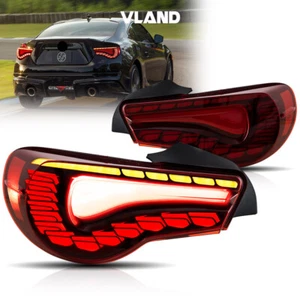 Fanali posteriori a led VLAND 2013-20 per Toyota 86 e Subaru BRZ e Scion FR-S con animazione - Foto 1 di 16