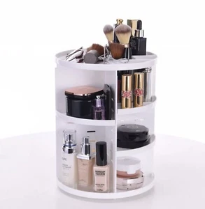 Happy Girl Flexible Spinning Cosmetic Organizer - Picture 1 of 7