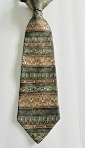 CHRISTIAN DIOR MONSIEUR 100% Silk 62" Long 4" Wide Yellow Men's Necktie - Bild 1 von 2