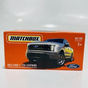 Matchbox 2022 Ford F-150 Lightening Metalflake Silver MBX Off Road in Box 84/100 - Picture 1 of 8