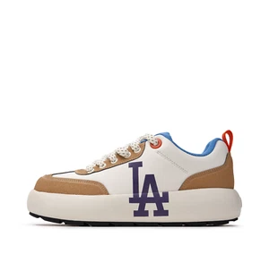 MLB Chunky Classic Base Core LA Dodgers Sneakers Shoes Camel US 5-12 - Picture 1 of 8