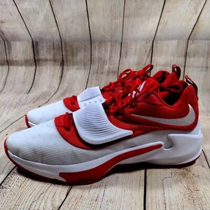 Nike Men Zoom Freak 3 Giannis Basketball Sneakers Shoes Size 18 Red White - Picture 1 of 12