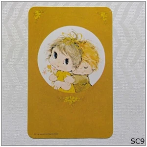 Girl & Boy Valentine Blank Back Swap Card (SC9) - Picture 1 of 2