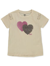 DKNY Girls' Heart T-Shirt