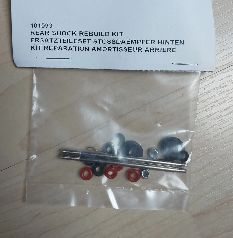 HPI Ersatzteile Set für Stoßdämpfer hinten 101093 für Trophy Buggy Modelle - Bild 1 von 1