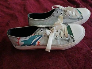 Foco Miami Dolphins Women’s Sneaker Size 8 - Picture 1 of 6