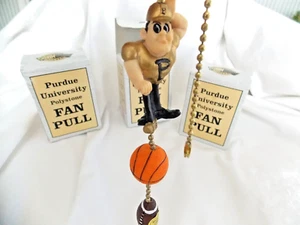 Purdue University Boilermakers Lot of 3 fan pulls basketball/football NIB - Picture 1 of 4