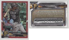 2018 Bowman Chrome Prospects Red Shimmer Refractor /5 Kevin Newman #BCP17