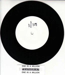 EUPHORIA One In A Million 7" 45 rpm vinyl record RARE! + juke box title strip - Picture 1 of 2