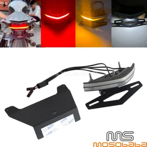 Fender Eliminator w/ LED Turn Signals License Plate Lights For BMW F900R F900XR - Picture 1 of 9