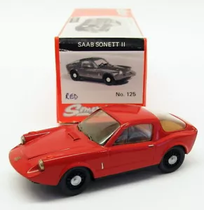 Somerville Models 1/43 Scale Model Car 125 - Saab Sonett II - Red - Picture 1 of 4