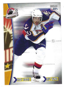 2012-13 Norfolk Admirals (AHL) Troy Bodie