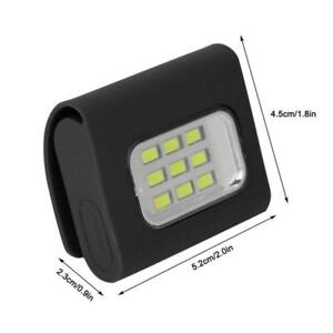 USB Charge Magnetic LED Running Chest Lamp Safety Light Torch for Walking