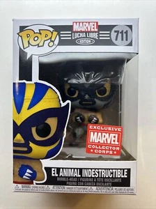 Funko Pop! Marvel Lucha Libre Edition: El Animal Indestructible #711 - Picture 1 of 6