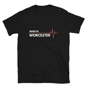 Camiseta Made In Worcester Reino Unido Reino Unido Lugar de Nacimiento - Imagen 1 de 3
