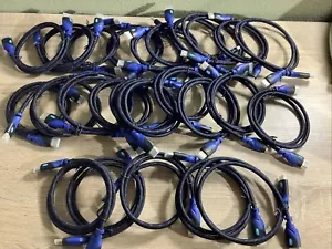 25 PIEZAS - 3 pies Aurum Ultra Series Alta Velocidad HDMI Trenzado Nylon Cable Blindado - Imagen 1 de 2