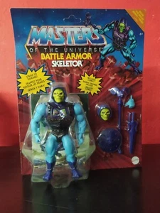 SKELETOR BATTLE ARMOR MOC UNPUNCHED Masters of the Universe Origins MOTU - Imagen 1 de 2