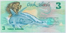 Cook Islands 3 Dollars ND(1987), P.3_UNC
