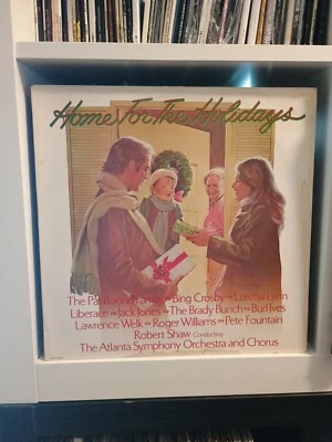Home For The Holidays Loretta Lynn Burl Ives The Brady Bunch.. VG+ Vinyl Foto 1 de 2