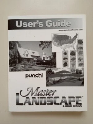Punch Software Master Landscape Pro Home Design User's Guide Manual Only - Image 1 of 4
