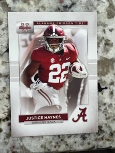 2023 BOWMAN U ALABAMA CRIMSON TIDE FOOTBALL CARD JUSTICE HAYNES #13 - Picture 1 of 1