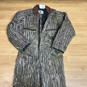 VTG Liberty Rugged OutdoorGear Realtree Camo Coveralls YOUTH SZ 14 Reg USA - Picture 1 of 7