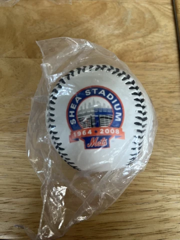 New York Mets 50th Anniversary Baseball Shea Stadium Citi Field Collectors Ball Cover