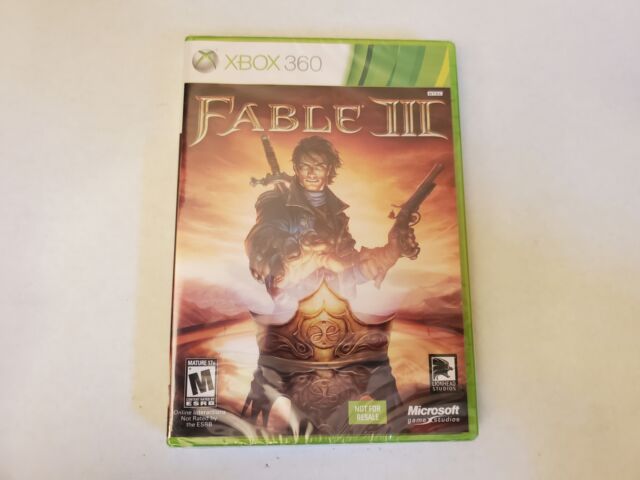 Xbox 360 Fable 3 - Novo - Original - Lacrado