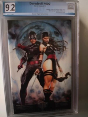 Daredevil  # 600 2018   PGX 9.2  Adi Granov virgin variant cover art - Image 1 of 4