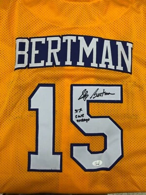 Skip Bertman Signed Auto Autograph Custom Jersey LSU Tigers Coach JSA Cert - Image 1 of 3