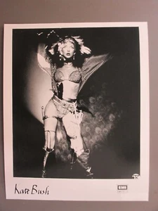 Kate Bush black & white 8 X 10 glossy promo photo Wearing Hot Outfit ! - Picture 1 of 1