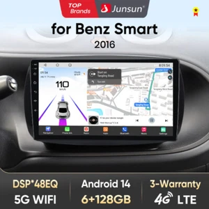 Für Smart Forfour Fortwo 453 Carplay Android Autoradio GPS NAVI BT DAB+ 128GB - Bild 1 von 13