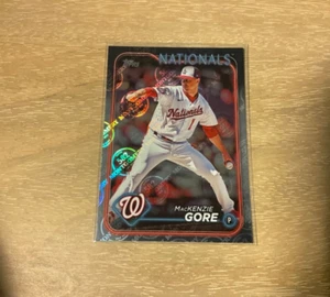 2024 Topps 582 Montgomery Club Exclusive Foil MacKenzie Gore #113 Nationals - Bild 1 von 2