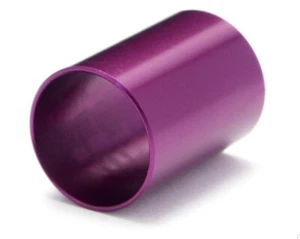 RC HPI Micro RS4 14 x 20 x 0.5 mm Diff Pipe Aluminum Purple (1) 72338 - Picture 1 of 2