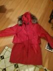 Forecaster Of Boston Women's Red Coat/Jacket Sz M Gc