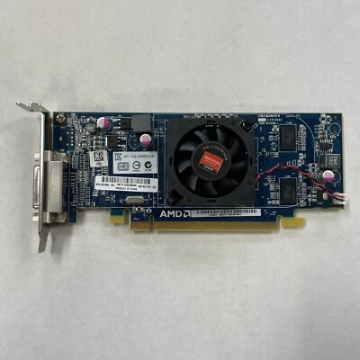 ATI AMD Radeon HD 6350 512MB DDR3 PCIe x16 Graphics Card 1x DMS-59 HP 637995-001 - Image 1 of 4
