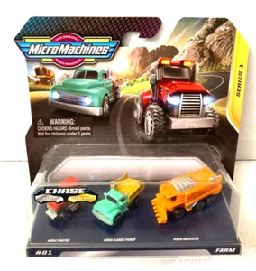 Micro Machines Starter Pack Series 1 #01 Farm 2020 Hasbro New Sealed - Picture 1 of 2